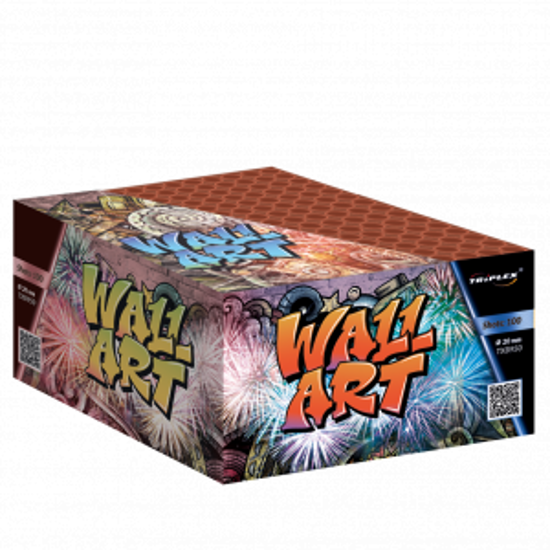 Obrazek Bateria Wall Art F2 100 Strzałów 0,8"