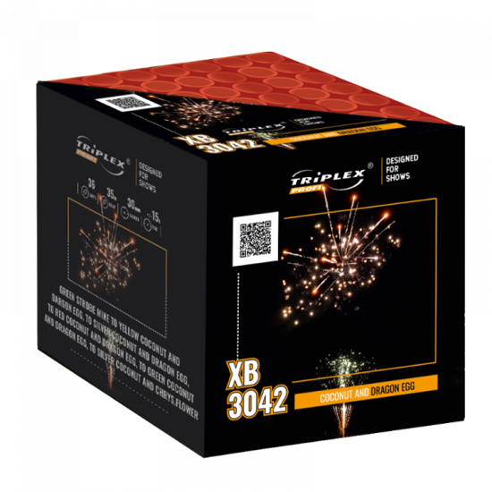 Obrazek Bateria Coconut And Dragon Egg F3 Profi 36 Strzałów 1,2"