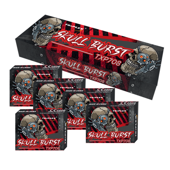 Obrazek Petrada Lontowa Skull Burst 10 sztuk F3