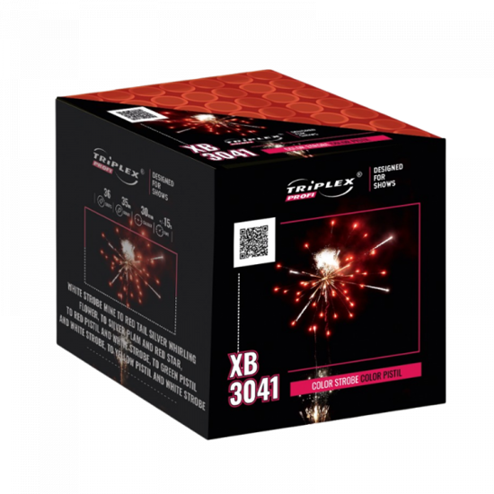 Obrazek Bateria Color Strobe Color Pistil F3 Profi 36 Strzałów 1,2"